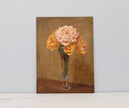Roses in a Vase, Original Oil Painting, Floral Still Life Fine Art