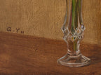 Roses in a Vase, Original Oil Painting, Floral Still Life Fine Art